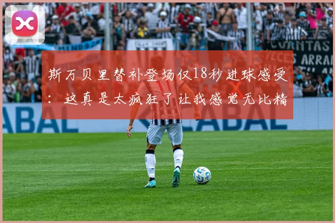 斯万贝里替补登场仅18秒进球感受：这真是太疯狂了让我感觉无比精彩